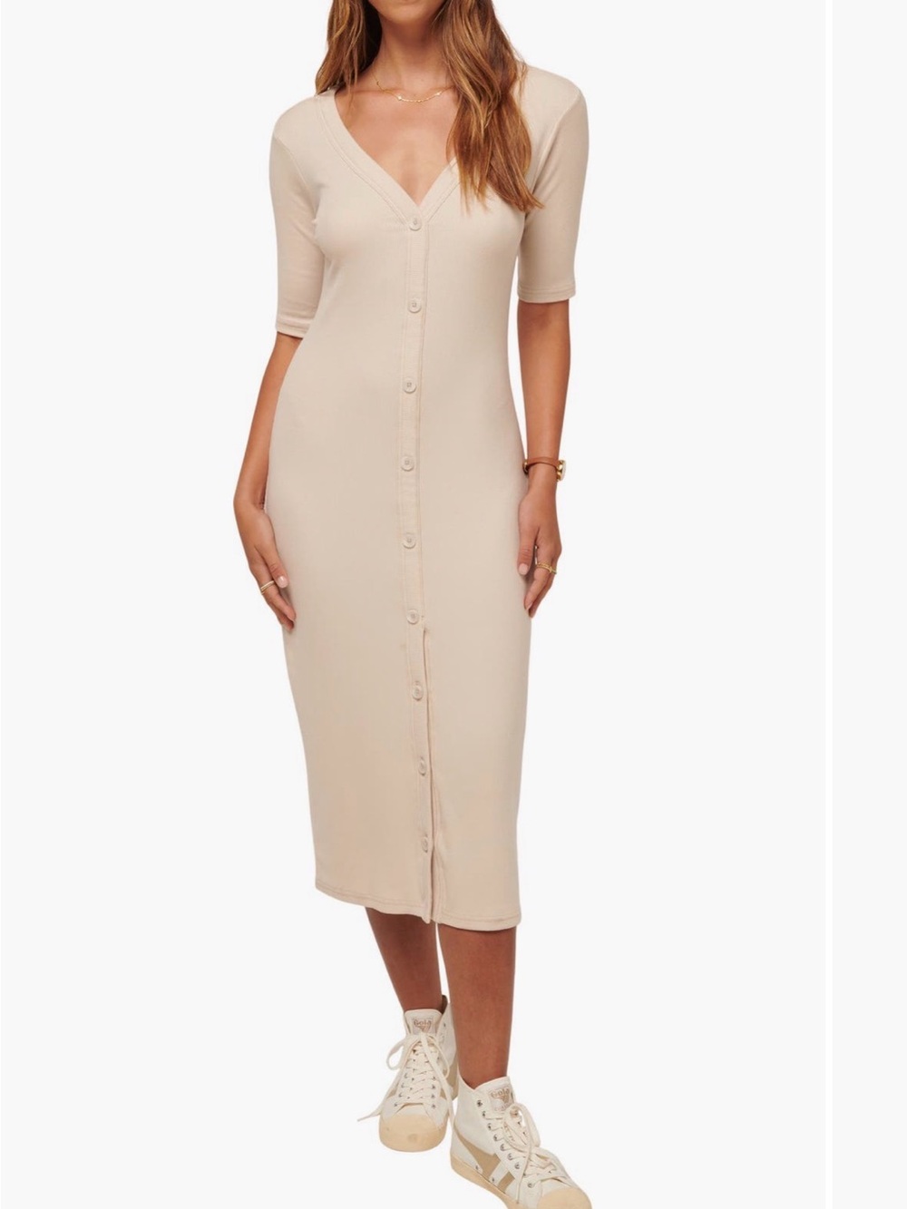 Travis Mathew Weekend in Napa Rib Dress - Size Medium